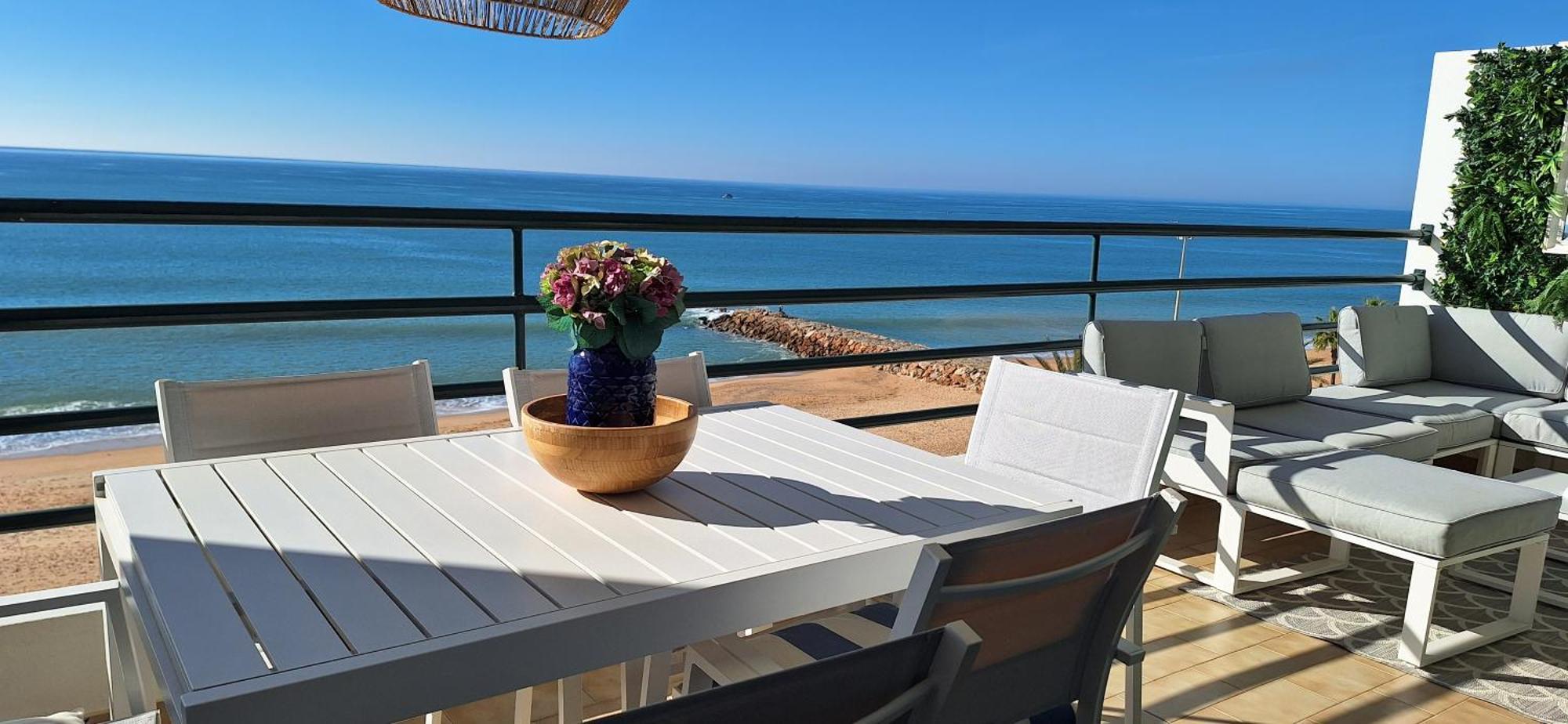 Ocean Blue II Apartment Quarteira Luaran gambar